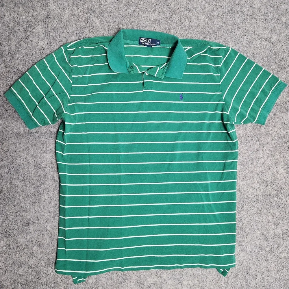 Lot of 3 Polo Ralph Lauren Golf Shirts Men XL Short Sleeve Pullover‎ Performance